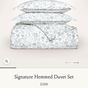 Boll & Branch Shore Botanical Duvet Set King